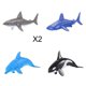 thumbnail image 1 of 5 Piezas de Transformación de Figuras de Animales, Juguetes, Robot, Ballena Educativa Sunnimix Juguetes de transformación, 1 of 7