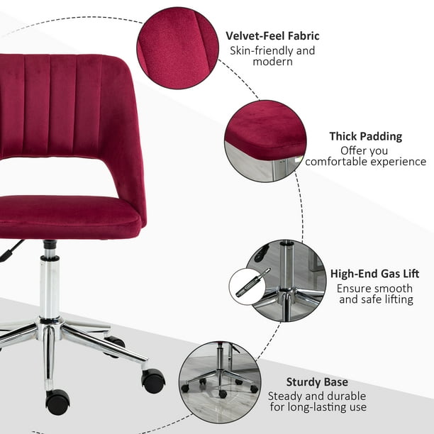 Vinsetto Chaise de bureau chaise d'ordinateur ergonomique dossier
