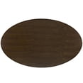 thumbnail image 3 of Hawthorne Collection 78" Oval Dining Table in Walnut, 3 of 3