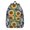 Sunflower and Daisy, variant on Sunflower and Stripe Green Pattern Backpack for School, Cute School Bag with Adjustable Shoulder Straps and Padded Back, 15.7"x11.8"x5.5"