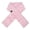 Pink, variant on USB Heated Velvet Scarf with 2 Hand‑Warm Pockets, 42‑50°C Adjustable Warmth, Long‑Lasting Outdoor Comfort