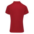 thumbnail image 2 of Premier- Polo de manga corta Coolchecker para mujer (Vino), 2 of 2