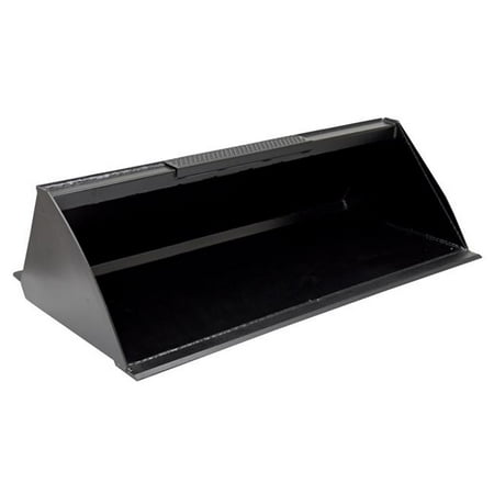 Bucket Skid - Vestil Manufacturing EA-SKSB-66-LP 66 in. Low Profile Skid Steer Bucket