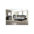 thumbnail image 3 of Best Master Romania Poplar Wood Queen Platform Bed in Black/Zebra Gray, 3 of 3