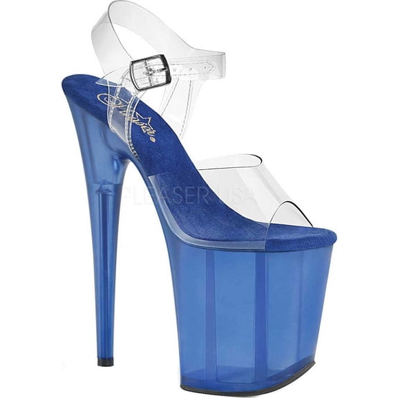 Women's Pleaser Flamingo-808T Platform Ankle Strap Sandal