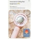 thumbnail image 5 of Handheld Fan Desktop Fan 3-Speed Control 2000mAh Rechargeable Portable Personal Cooling Fan for Home Office Outdoor Activities, 5 of 5
