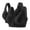 Black, variant on 2 Pack Women's Plus Size Front Closure Bralette, Wireless Lace No Underwire Everyday Sleep Bra, Full Coverage Comfort Bra with Easy Snap Front Closure, Z,XXXXL