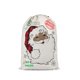 thumbnail image 1 of 10 MOQ personalizado Santa Sacks sublimación ornamento en blanco decoración dinosaurio bolsa de Navidad con logotipo, 1 of 4