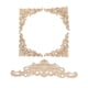 thumbnail image 3 of Apliques De Madera ANGGREK Onlay De Madera Tallada Exquisita 5 Piezas Para Muebles, 3 of 8