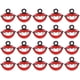 thumbnail image 1 of DIY para pulseras, collares y bisutería: 20 colgantes de aleación con forma de labio para Halloween, 1 of 8