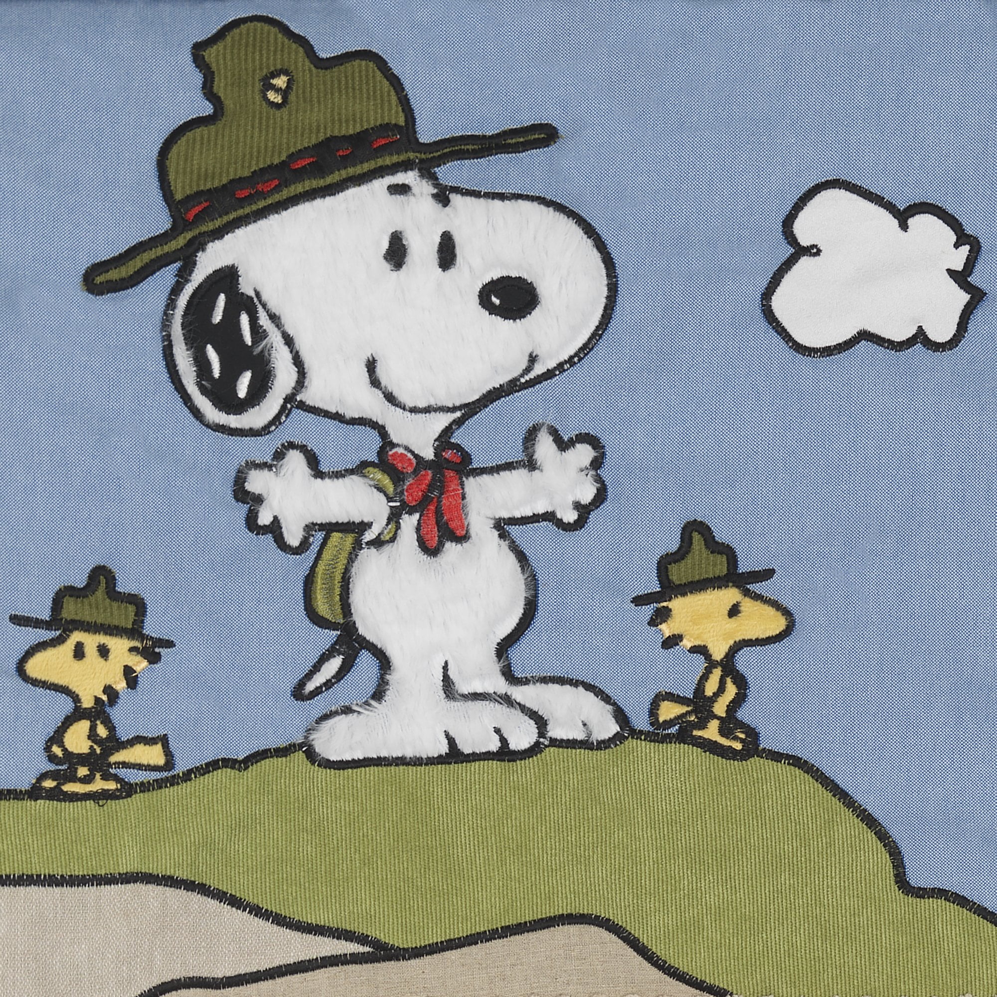 lambs & ivy my little snoopy 4 piece crib bedding set