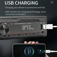 thumbnail image 4 of VONKY Car Radio CD Player USB Charging In-Dash MP3/WMA/WAV/FLAC Audio Built-in Microphone Universal RV Multimedia Accessories, 4 of 9
