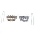 thumbnail image 2 of 6 Dents Grillz Hip-Hop Joker Haut Bas Embouts de Dents Grillz Bijoux de Fête, 2 of 6