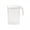 @002-White, variant on YiJuHui 1.8L Water Pitcher, Large Capacity Beverage Dispenser with Lid, Heat Resisting Plastic Carafe for Iced Tea Lemonade, Portable Refrigerator Water Bottle for Party or Home