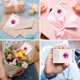thumbnail image 5 of Regalos En Bolsas De Papel 1Pcs Heart-Shaped Gift Card with Crystal Heart Charm Rose Red Color Options for Birthdays Holidays Appreciation Gifts 3.54x2.36" JASKFLY, 5 of 9