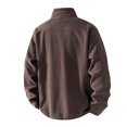 thumbnail image 5 of Gamivast Fleece Jacket for Men Zip Up Utility Coat Winter Warm Windbreaker Outerwear with Zipper Pockets for Work Hunting Camping, 5 of 7
