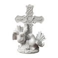 thumbnail image 2 of 2x Adorable estatua de cruz crucifijo estatuilla escultura ornamento decorativo foto Props mesa para la entrada del dormitorio del hogar mayimx Estatua del crucifijo, 2 of 9