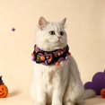 thumbnail image 4 of Crochet Halloween Pet Collar With Cat Design Soft Yarn Neck Accessory For Cats And Small Dogs Adjustable Fit For Daily Wear C-48Cm, 4 of 7
