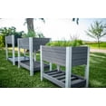 thumbnail image 6 of Vita Urbana 18" x 30" Raised Vinyl Sprout Farm, Slate Gray, VT17619, 6 of 10