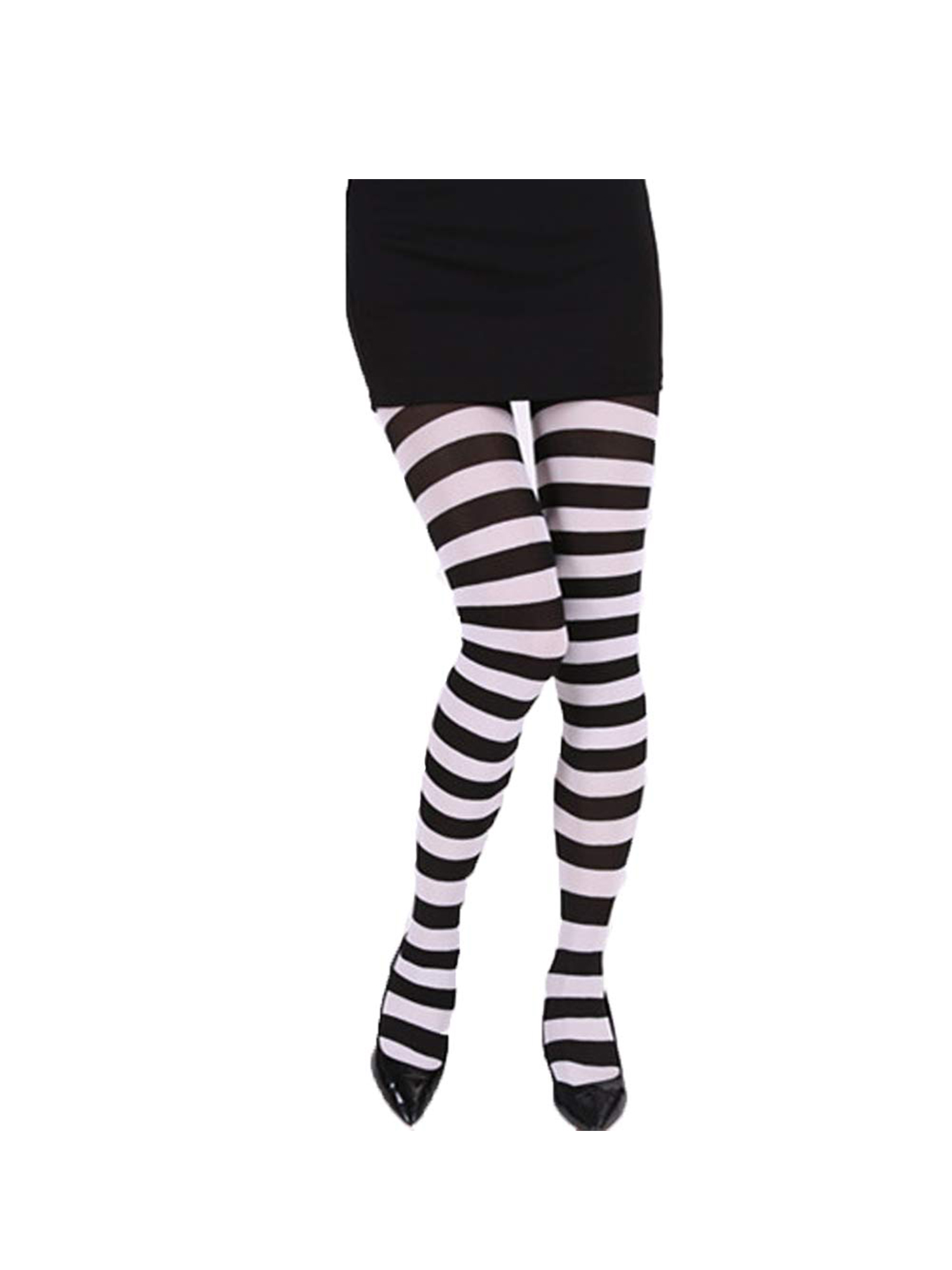 Party Costume Props Striped Pantyhose Halloween Christmas Pantyhose