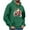 Green, variant on Wancir Mens Santa Claus Funny Sweatshirt Christmas Novelty Fashion Pullover Hoodies