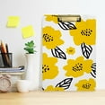 thumbnail image 6 of FMSHPON Yellow Flower Leaves Clipboard Hardboard Wood Nursing Clip Board and Pull for Standard A4 Letter 13x9 inches, 6 of 8