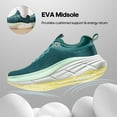 thumbnail image 2 of NORTIV 8 Men's Walking Running Shoes, ActiveBreeze Cushion Sneakers, Non-Slip Athletic Tennis Gym Workout Fashion Sneakers, 2 of 6