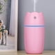 thumbnail image 2 of Humidificador de aire de 300 ml con luz nocturna LED de 7 colores, silencioso, alimentado por USB, aroma inteligente. Rosado, 2 of 7