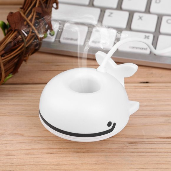 Professionnel Mignon en Forme de Baleine Humidificateur Mini Purificateur d'Air Portable USB Diffuseur Universel Purificateur de Bureau à Domicile
