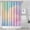 Dreamy Pastel Sky-1, variant on Pastel Rainbow Clouds Shower Curtain 36"x72" ,Bathroom Decorative Shower Curtains Set with 12 Hooks,Modern Waterproof Washable Shower Curtain