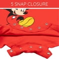 thumbnail image 5 of Disney Mickey Mouse Romper and Reversible Sun Hat Set Mickey Red, 5 of 10