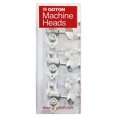 thumbnail image 2 of GOTOH Guitar Pegs Cruson Type Open Gear 06M Button 3+3 Nickel (28362NX) SE780-06M-N, 2 of 3