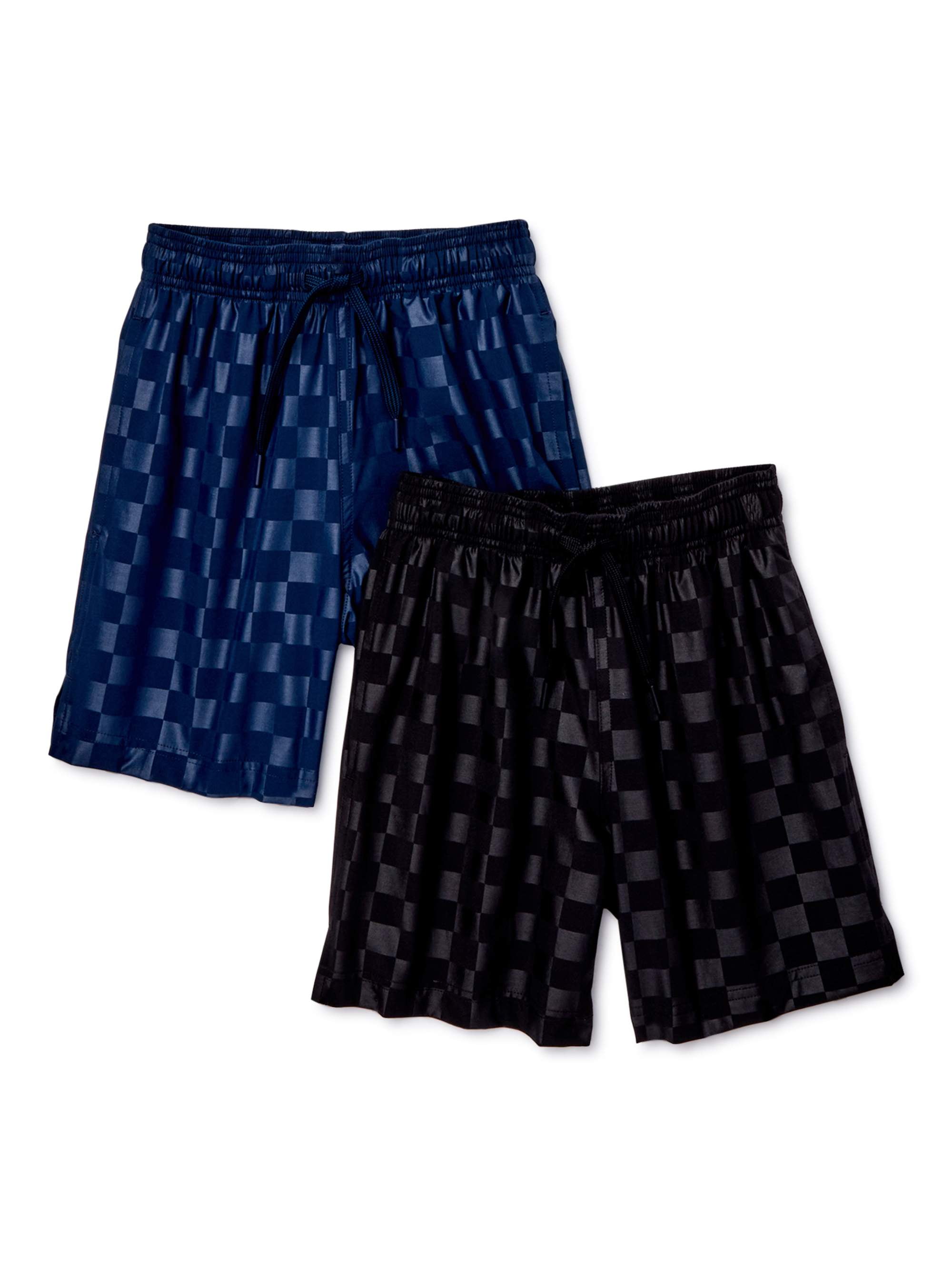 Athletic Works Youth 818 & Husky Soccer Shorts, 2Pack
