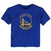 Toddler Outerstuff Royal Golden State Warriors Primary Logo T-Shirt