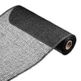 thumbnail image 1 of Unique Bargains PP Burlap Mesh 10' x 5 Yards Decorative Wrapping Ribbon, Black 1 Roll, 1 of 5