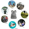 thumbnail image 4 of Sac à Dos à Cordon Sac de Sport Sac à Cordon Sac à Cordon Sacs, 4 of 5