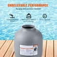 thumbnail image 3 of KFFKFF Sand Filtration Device, 16-inch, Capable of 35 GPM Flow Speed, Suitable for Above and Inground Swimming Pools, Sand Filtration System with 7-Function Multi-Port Valve, 3 of 9