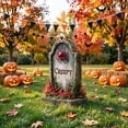 thumbnail image 6 of Halloween Tombstone Yard Sign Outdoor Graveyard Decoration A 1pc, 6 of 8