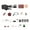 Set2, variant on 350W Mini Belt Sander Electric Sanding Polishing Grinding Machine Grinding Sander Grinder Small Sand-belt Machine With 30MM Belt ,Widely Use