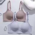 thumbnail image 4 of Women's Plus Size Wireless Bra, Full Coverage Support Seamless Comfort Lift for Everyday Wear, 4 of 6