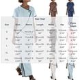thumbnail image 6 of Pounoo Cotton Sets for Women 2 Piece Asymmetric Wrap Neck Single Button Short Sleeve Tops Contrast Edge Wide Leg Pants Casual Daily Outfits Gift, 6 of 6