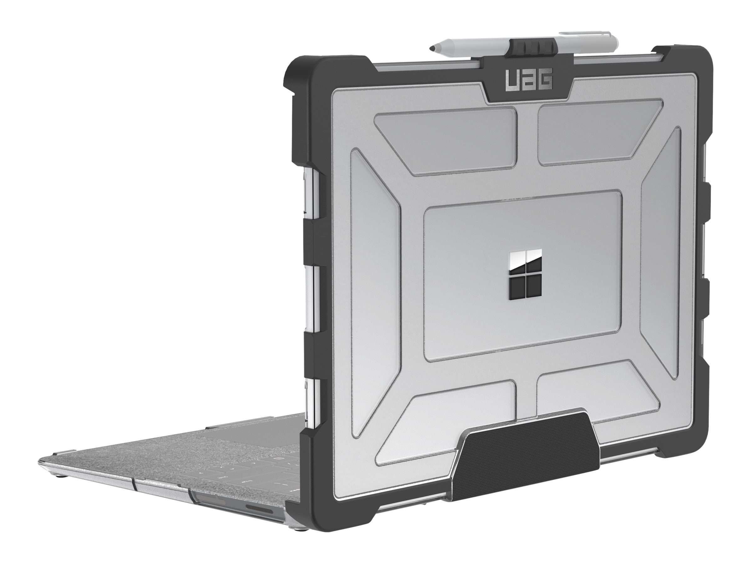 UAG Rugged Case for Surface Laptop 2 / Surface Laptop Plasma Ice Notebook top and rear cover