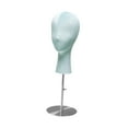 thumbnail image 2 of Mannequin Head Model Hat Display Pantalón para Barbershop Business Shopping Mall Azul, 2 of 8