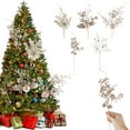 thumbnail image 1 of Christmas Simulation Golden Cutting Berry Ginkgo Flower Arrangement Decoration Scene Layout, Ginkgo Flower, Berry Cutting, Elegant Winter, Festive Home Decor, Unique Gift, Foldable Design, Metal, 1 of 7