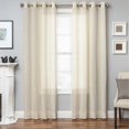 thumbnail image 1 of Softline Jefferson Natural 96 Inch Grommet Top Panel, Pack Of 2, 1 of 1