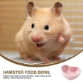thumbnail image 3 of 2Pcs Hamster Ceramic Food Bowl Anti-Turning Food Water Dish for Hamster Gerbil Hedgehog, 3 of 5