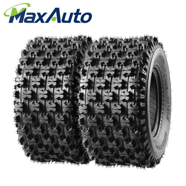 Maxauto ATV Sport Quad Tires 2PCS Rear Tire 20X109 20x10x9 4Ply 20 10