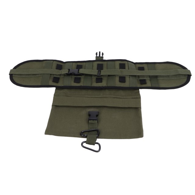 Picnic Cutlery Roll Bag, Light Weight Camping Tableware Bag Green For Trip For Outdoor For BBQ ANGGREK Camping Tableware Holder Bag