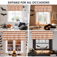 thumbnail image 5 of Kitchen Cafe Valance Curtain for Small Windows,Farmhouse Classic Stripes Rod Pocket Short Valances,42x12in, 5 of 9