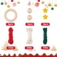 thumbnail image 2 of 3 juegos de kits de macramé navideños, kits de adornos navideños de macramé, adorno de macramé con instrucciones, kit de macramé de Papá Noel, 2 of 9